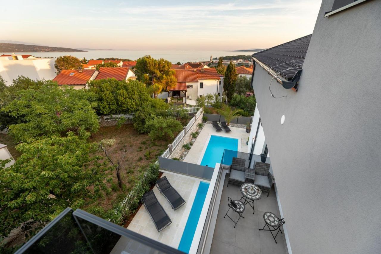 Luxury Villa Adria Apartments Krk Town Zewnętrze zdjęcie