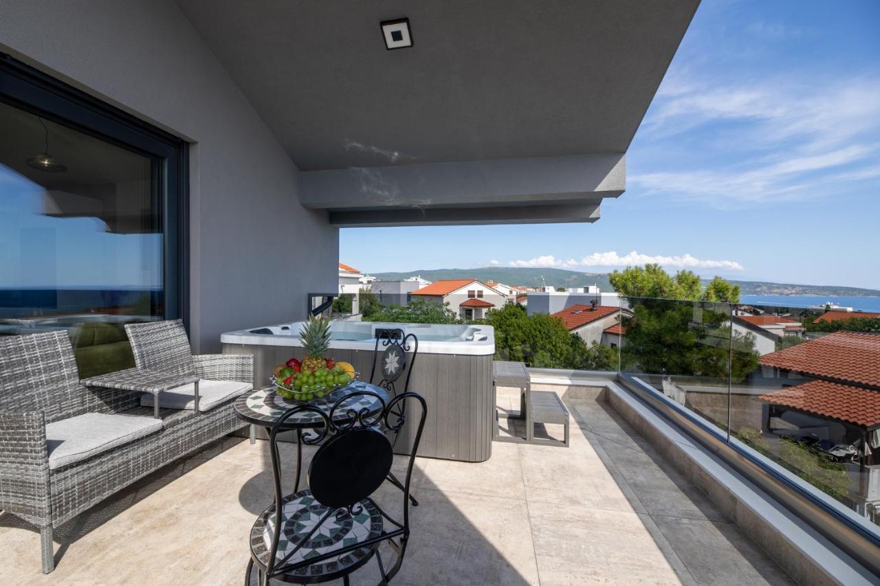 Luxury Villa Adria Apartments Krk Town Zewnętrze zdjęcie