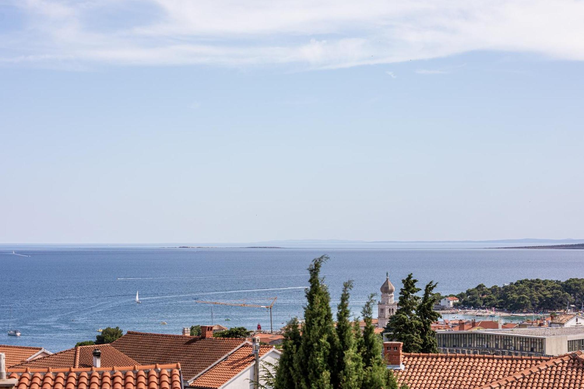 Luxury Villa Adria Apartments Krk Town Zewnętrze zdjęcie