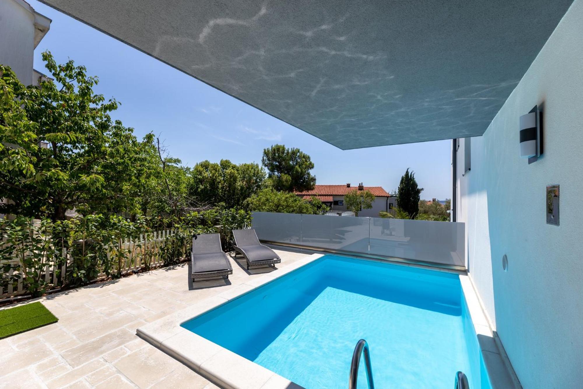 Luxury Villa Adria Apartments Krk Town Zewnętrze zdjęcie